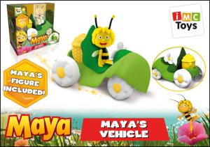 Фото велосипед с фигуркой Пчелка Майя IMC Toys 200234