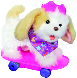 Фото собака Hasbro FRF Трикси на скейтборде A1649