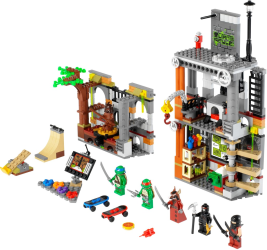 Фото конструктора LEGO Черепашки-ниндзя Атака на базу черепашек 79103