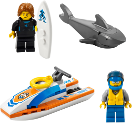 Фото конструктора LEGO City Спасение сёрфингиста 60011