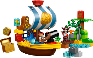 Фото конструктора LEGO Duplo Джейк Пиратский корабль Джейка 10514