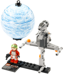 Фото конструктора LEGO Star Wars Истребитель B-wing и планета Эндор 75010