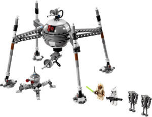 Фото конструктора LEGO Star Wars Самонаводящийся дроид-паук 75016