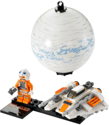 Фото конструктора LEGO Star Wars Снеговой спидер и планета Хот 75009