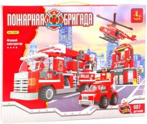 Фото конструктора Ausini Toys Пожарная бригада 21901