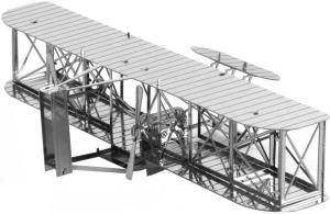 Фото металлического радиоуправляемого конструктора Fascinations Самолет братьев Райт MMS042