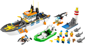 Фото конструктора LEGO City Патруль береговой охраны 60014