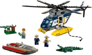 Фото конструктора LEGO City Погоня на полицейском вертолете 60067