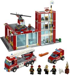 Фото конструктора LEGO City Пожарная часть 60004