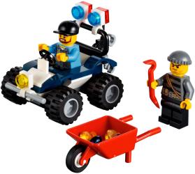 Фото конструктора LEGO City Полицейский квадроцикл 60006