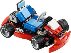Фото конструктора LEGO Creator Красный гоночный карт 31030