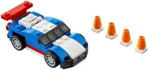 Фото конструктора LEGO Creator Синий гоночный автомобиль 31027
