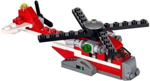 Фото конструктора LEGO Creator Вертолет Красный гром 31013