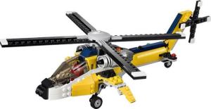 Фото конструктора LEGO Creator Жёлтый скоростной вертолёт 31023