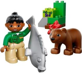 Фото конструктора LEGO Duplo Бурый медвежонок 10576