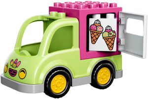 Фото конструктора LEGO Duplo Фургон с мороженым 10586