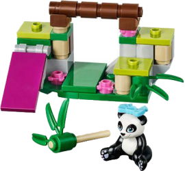 Фото конструктора LEGO Friends Бамбук панды 41049