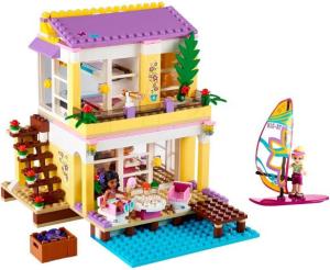 Фото радиоуправляемого конструктора LEGO Friends Пляжный домик Стефани 41037