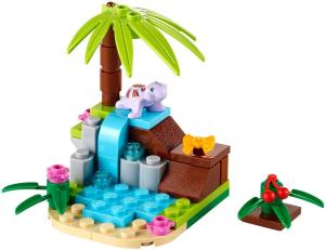 Фото конструктора LEGO Friends Райский домик черепахи 41041