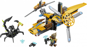 Фото конструктора LEGO Legends Of Chima Двухроторный вертолет Лавертуса 70129