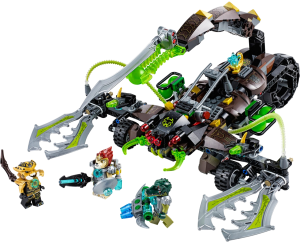 Фото конструктора LEGO Legends Of Chima Жалящая машина скорпиона Скорма 70132