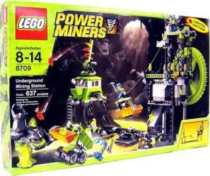 Фото конструктора LEGO Power Miners Подземный прииск 8709