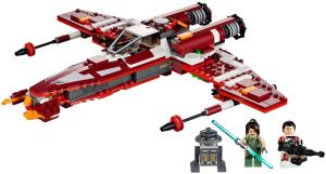 Фото конструктора LEGO Star Wars 9497 Республиканский атакующий звёздный истребитель