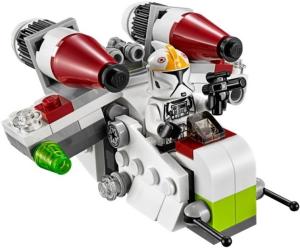 Фото конструктора LEGO Star Wars Республиканский истребитель 75076