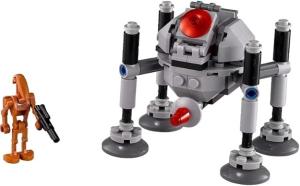 Фото конструктора LEGO Star Wars Самонаводящийся дроид-паук 75077