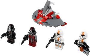 Фото конструктора LEGO Star Wars Солдаты Республики против воинов Ситхов 75001