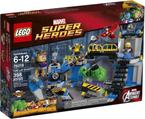Фото конструктора LEGO Super Heroes Халк разгром лаборатории 76018