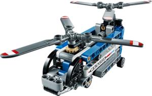 Фото конструктора LEGO Technic Двухроторный вертолет 42020