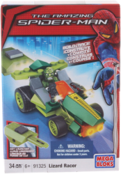 Фото конструктора MEGA BLOKS Spider-Man 4 Lizard Racer 91325