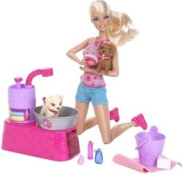Фото куклы Mattel Barbie с домашними животными 3153W