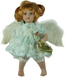 Фото куклы Ангелочек 31 см Русские подарки 15921