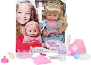 Фото куклы Baby Toby с аксессуарами 625150