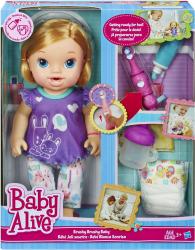 Фото куклы Hasbro Baby Alive Малютка готовится ко сну A8348