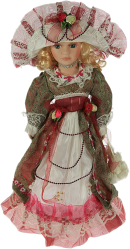 Фото куклы Инесса 41 см Русские подарки 16024