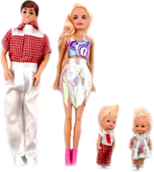 Фото куклы Joy Toy Дружная семейка 6021