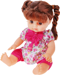 Фото куклы Joy Toy Соня в рюкзаке 33 см 5287