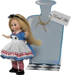 Фото куклы Madame Alexander Алиса, волшебное превращение 20 см 64525