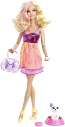 Фото куклы Mattel Barbie Барби с питомцем X2279