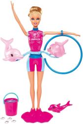 Фото куклы Mattel Barbie Дрессировщица дельфинов X8380