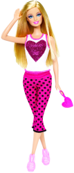 Фото куклы Mattel Barbie Пижамная вечеринка BHV07