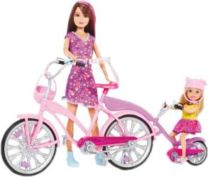 Фото куклы Mattel Barbie Сестры на велосипеде BLT06
