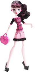 Фото куклы Mattel Monster High Париж Город Страхов Дракулаура Y0396