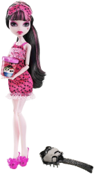 Фото куклы Mattel Monster High Смертельно уставшие Дракулаура X4515