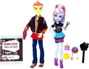 Фото куклы Mattel Monster High В классе Эбби Боминейбл и Хэлс Бернс BBC82