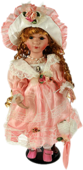 Фото куклы Мила 41 см Русские подарки 15945