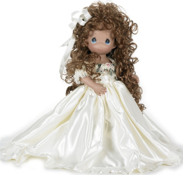 Фото куклы Precious Moments Изящная невеста 1199